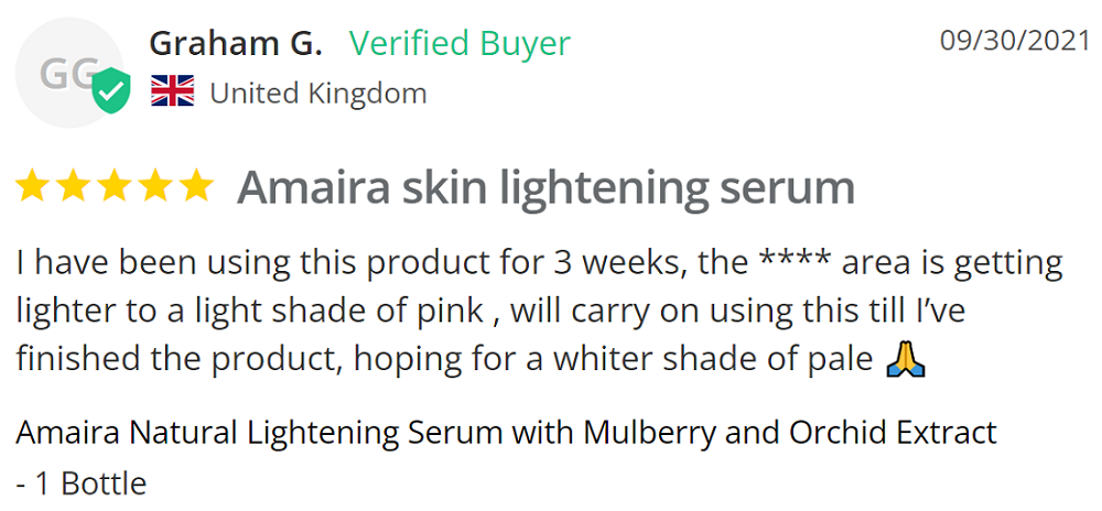 Amaira natural lightening serum review from customer