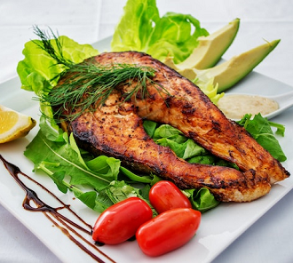 anti aging foods salmon tomatoes and avocado